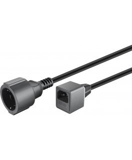 Goobay 55528 toitekaabel Must 1,5 m CEE7/7 C14 pistikut