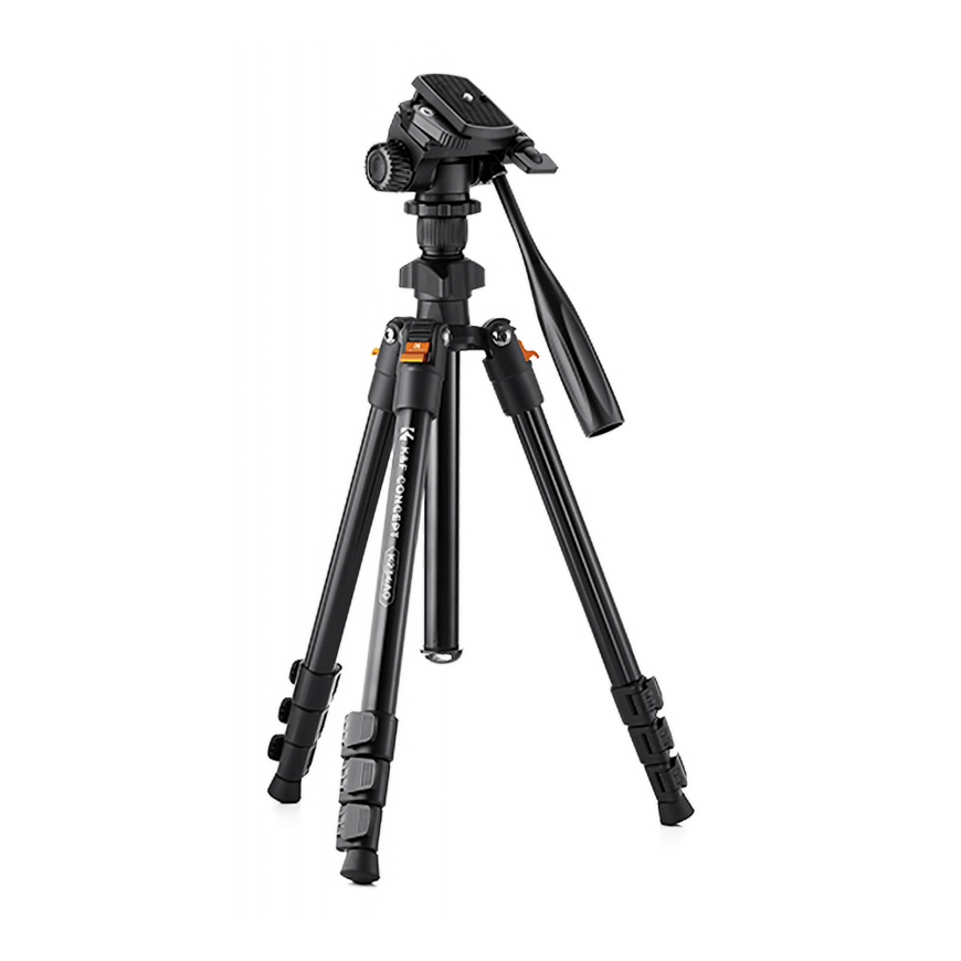 Kampf K&F Concept K234A0 video tripod with 3D head and phone holder – 3