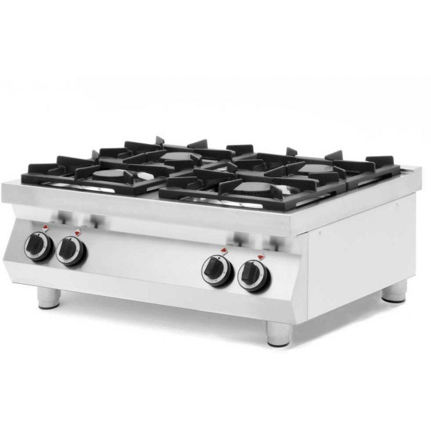 Hendi 4-burner tabletop gas stove Kitchen