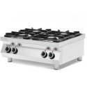 4-burner tabletop gas stove Kitchen Line 2x 6kW 2x 3.5kW Hendi 227381 4-burner tabletop gas stove Kitchen Line 2x 6kW 2x 3.5kW Hendi 227381