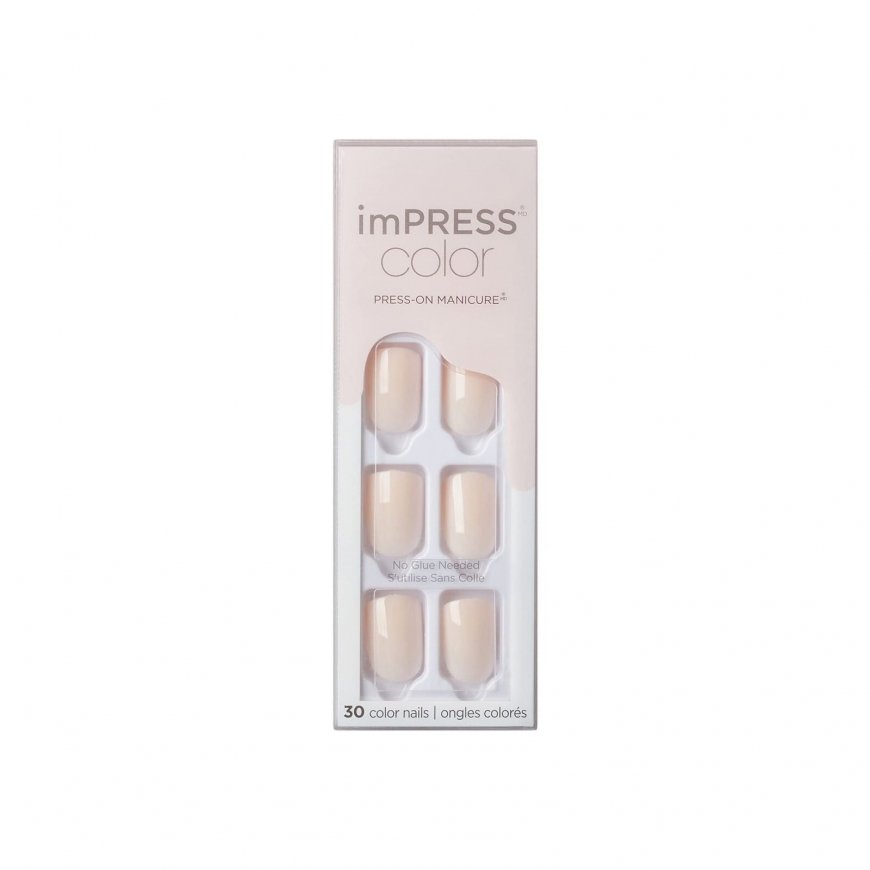 Kiss My Face ImPRESS Color Point Pink Nails ( 30 pcs )