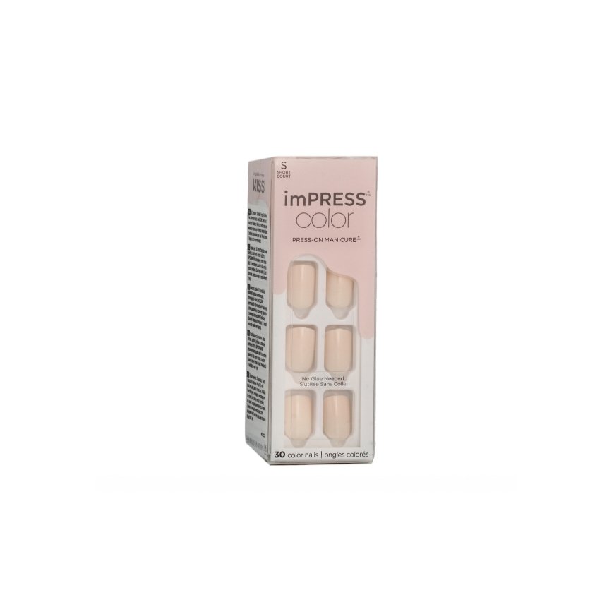 Kiss My Face ImPRESS Color Point Rožinė Nails ( 30 pcs ) – 2
