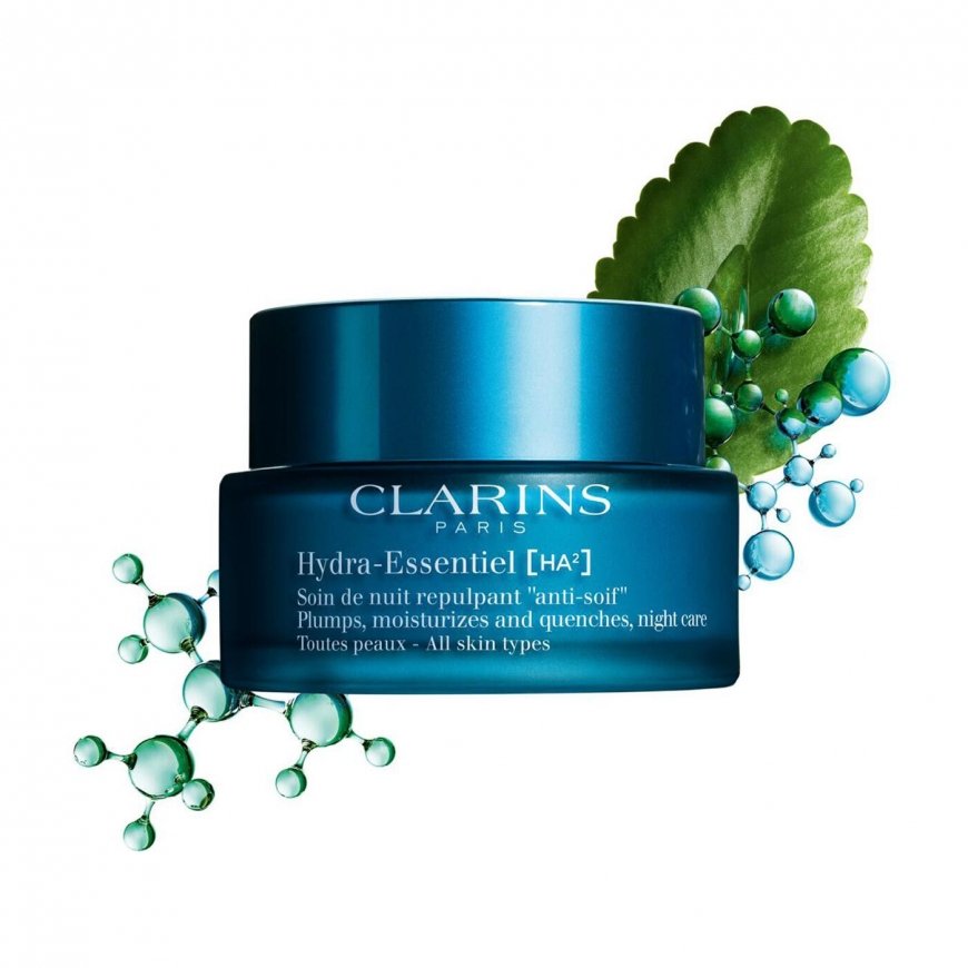 Clarins Hydra-Essentiel [HA²] Nakts krēms Seja