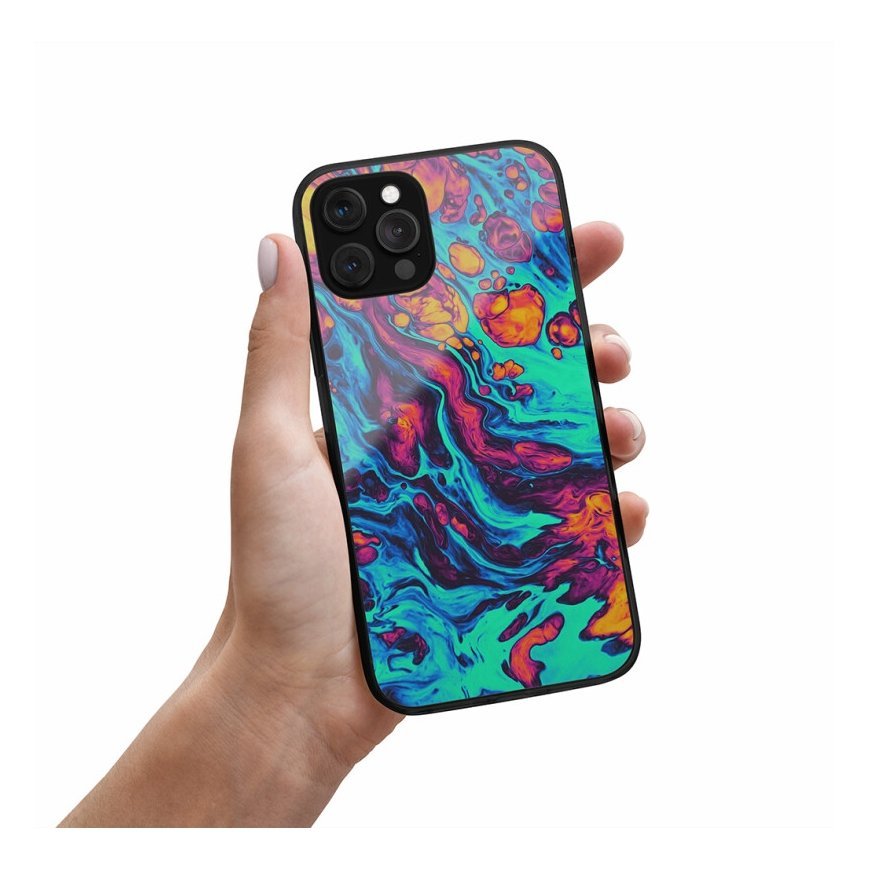 Fusion Print silicone case for Apple iPhone 15 Pro (design F1)
