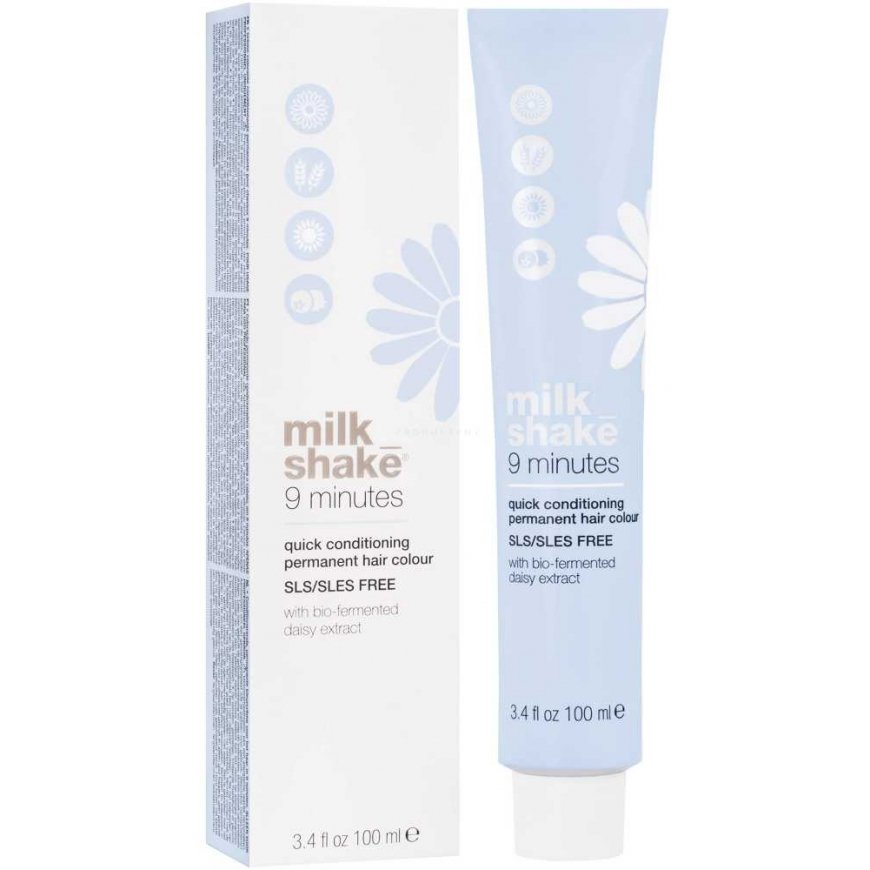 Milk Shake 9 Minutes Hair Dye 100ml, colour palette - 6,0 | 6NN || Ciemny Intensywny Blond