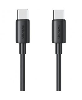 USAMS Kabel USB-C na USB-C 60W 1m Fast Charging YD Series biały|