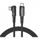 USAMS Kabel USB-C na USB-C 60W 1m Fast Charging YD Series biały| USAMS Kabel USB-C na USB-C 60W 1m Fast Charging YD Series biały|