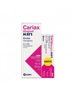 Kin Cariax Gingival mouthwash 500 ml + toothpaste 75 ml