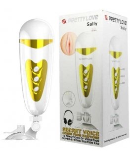 MALE MASTURBATOR WITH SOUND AND VIBRATION SALLY PRETTY LOVE
