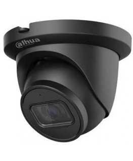 Dahua Technology Co IP camera 5M 2K dome. STARLIGHT with LXIR up to 50m, 5MP(2592x1944) 20fps, 2.8mm, 102, H.265+, ePoE, black