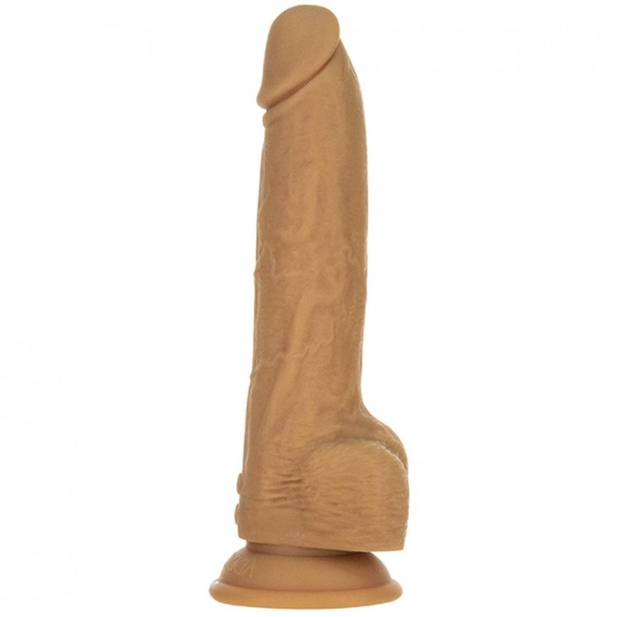 Eropartner Pulsator - Naked Addiction Thrusting Dong with Remote 23 cm Caramel