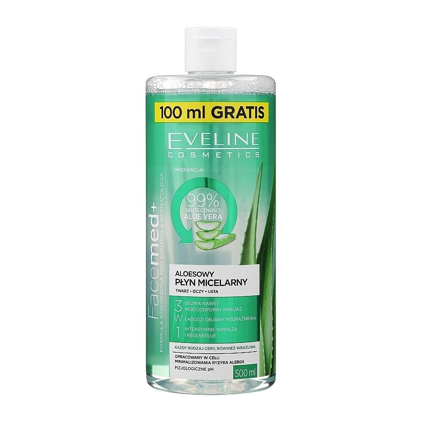 Eveline Cosmetics Facemed + Hyalluronic Micellar Water – 2