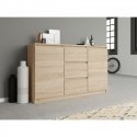 Topeshop KOMODA 2D3S DĄB SONOMA kumode Topeshop KOMODA 2D3S DĄB SONOMA kumode