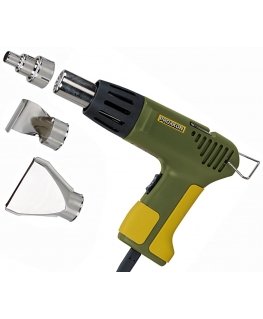 Proxxon 27 130 180 l/min 550 °C 500 W Melns, Zaļš, Dzeltens