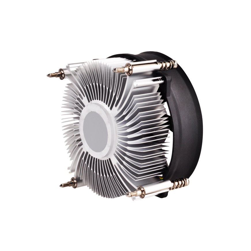 Silverstone NT09-115X Protsessor Jahuti 9,2 cm Alumiinium, Must – 5
