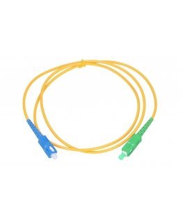 Extralink Потч-корд SC/APC-SC/UPC Одномодовый, Simplex, G652D, 3 мм, 0.5m