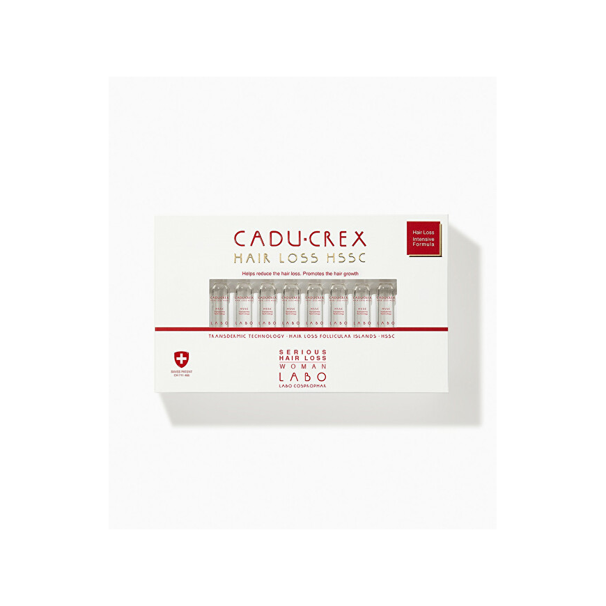 Cadu Crex Hair Loss HSSC (20 x 3.5 ml) - Treatment for advanced hair loss for women