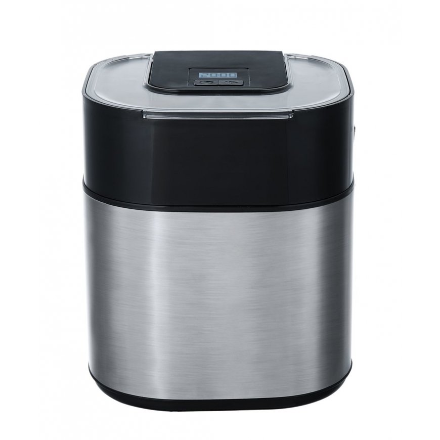 Guzzanti GZ 158 ledų gaminimo aparatas Ledų kokteilių gaminimo aparatas 1,5 L Juoda, Nerūdijančiojo – 5
