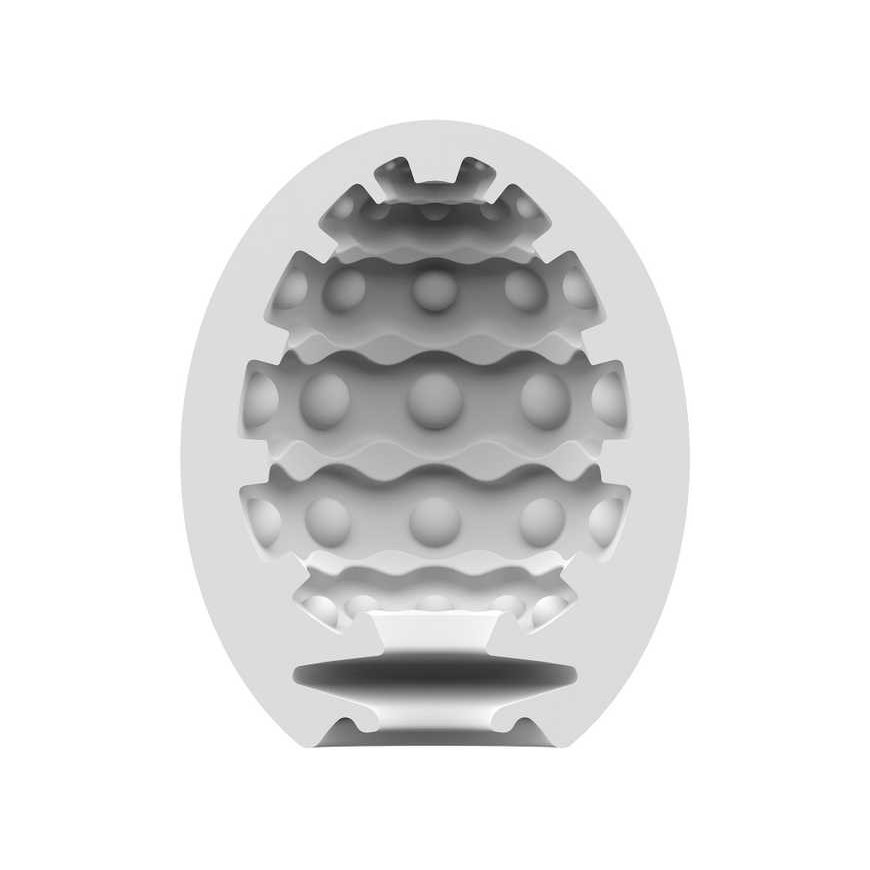 SATISFYER 3 MASTURBATOR EGGS - BUBBLE – 2
