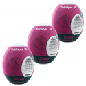 SATISFYER 3 MASTURBATOR EGGS - BUBBLE SATISFYER 3 MASTURBATOR EGGS - BUBBLE