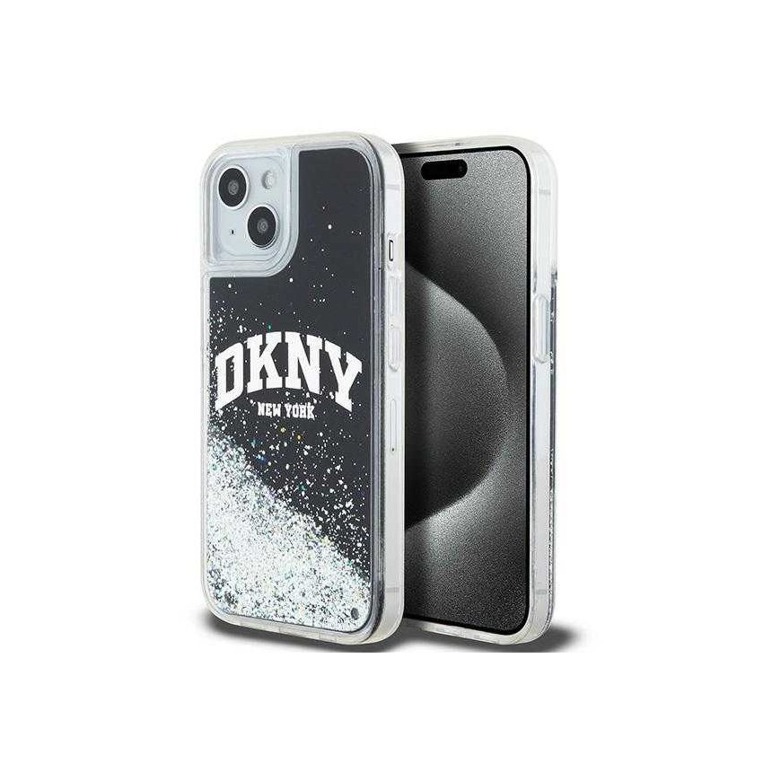 Case DKNY case for IPHONE 14 DKHCP14SLBNAEK (DKNY HC Liquid Glitters W/Arch Logo) black