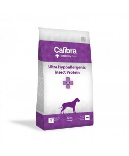 CALIBRA Veterinary Diets Dog Ultra-Hypoallergenic Insect - dry dog food - 12kg