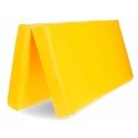 Sulankstomas gimnastikos čiužinys SANRO 100x100x10 cm Geltonas Sulankstomas gimnastikos čiužinys SANRO 100x100x10 cm Geltonas