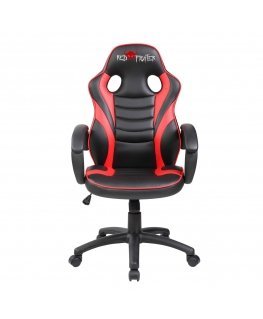 Red fighter C6 Universaalne mänguri tool Polsterdatud iste Must, Punane