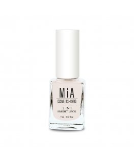 MIA Cosmetics Paris 2 In 1 Bright Look Nagų stiprinimo priemonė 11 ml