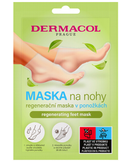 Dermacol Feet Mask Regenerating Foot Mask for women, 2x15 ml
