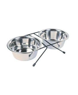 Trixie Eat on Feet Bowl Set, 2*1.5l|21cm