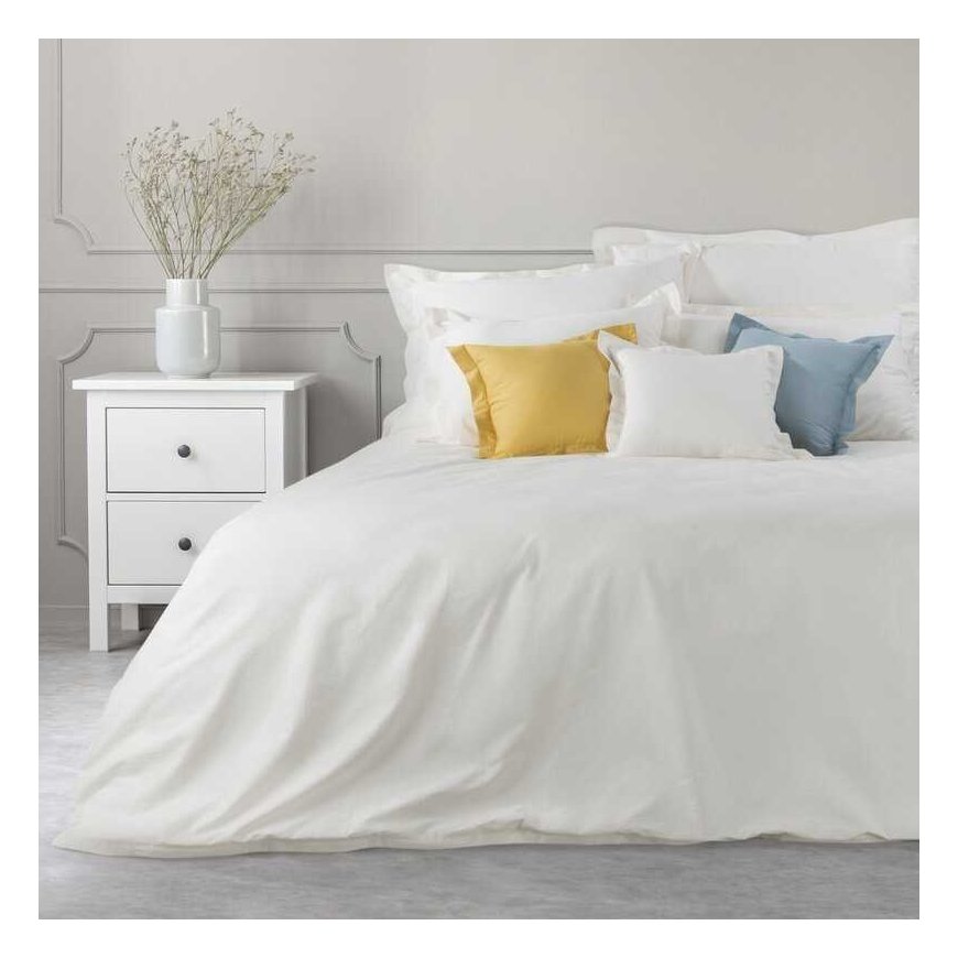 Eurofirany NOVA COLOR POS/NOVAC/K/PO Cotton duvet cover with satin gloss, 220X200 cm, color: cream – 5