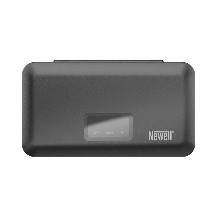 Newell LCD Dual Channel Charger with Power Bank and SD Card Reader for NP-FW50 Batteries for Sony – 3