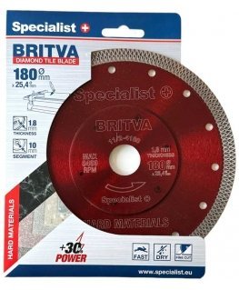 Diamond cutting disc Specialist 11/2-4180 180 mm