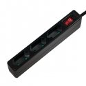 LogiLink LPS230B power extension 1.5 m 3 AC outlet(s) Black LogiLink LPS230B power extension 1.5 m 3 AC outlet(s) Black