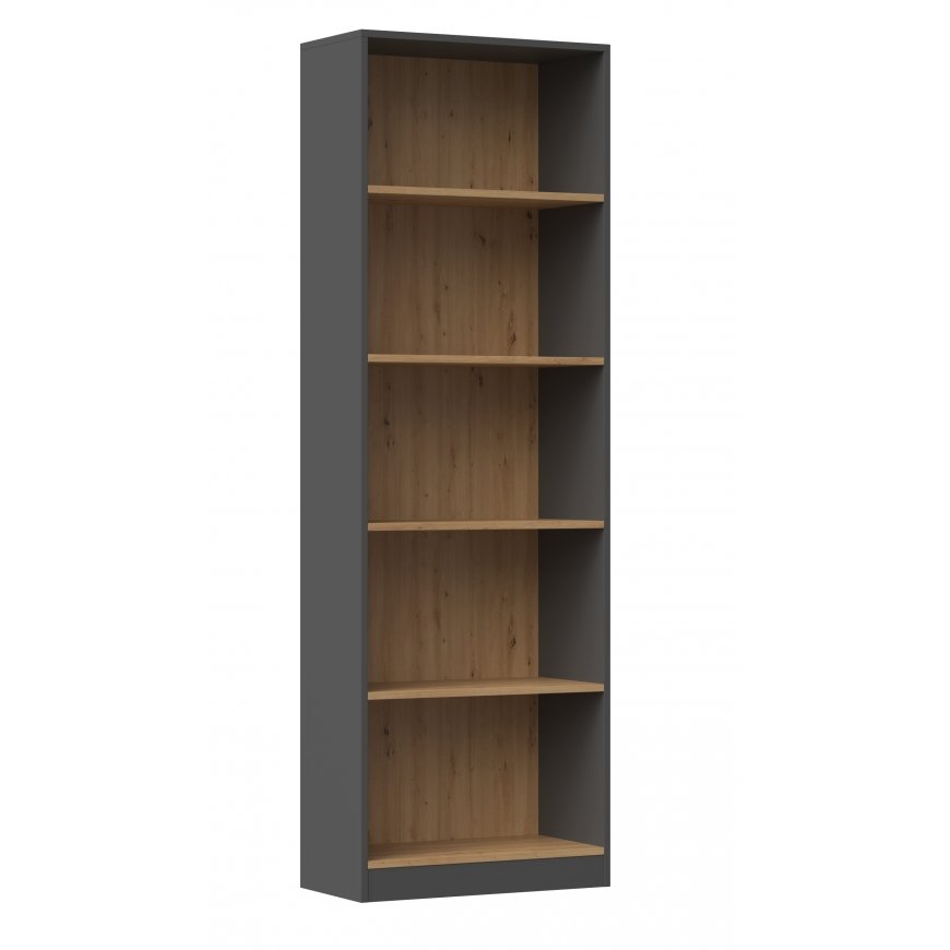 Topeshop R60 ANT/ART biroja grāmatu skapis