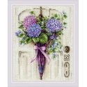 Uab Riolis Siuvinėjimo kryželiu rinkinys Skėčio vainikas 24x30 SR2087 Uab Riolis Siuvinėjimo kryželiu rinkinys Skėčio vainikas 24x30 SR2087