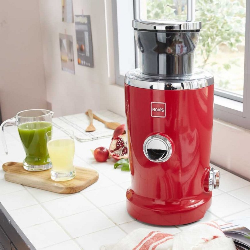 Juicer NOVIS Vita Juicer SX-3 VDE, red