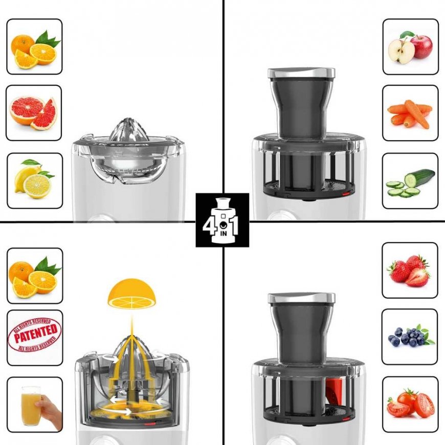 Juicer NOVIS Vita Juicer SX-3 VDE, red – 4