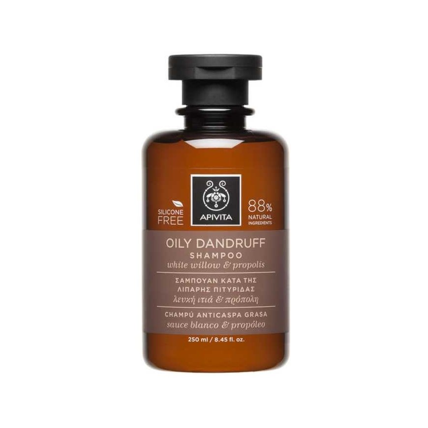 Apivita Oily Dandruff Shampoo With White