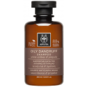 Apivita Oily Dandruff Šampūnas With Baltas Willow And Propolis šampūnas nuo pleiskanų 250ml Apivita Oily Dandruff Šampūnas With Baltas Willow And Propolis šampūnas nuo pleiskanų 250ml