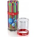 Berlingo Berlingo, Fuze pencil, colored, 72 units, with eraser Berlingo Berlingo, Fuze pencil, colored, 72 units, with eraser