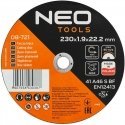Neo Tarcze tnące do metalu 41 A46 S BF-230 x 1.9 x 22.23 INOX, 25 pcs w op. Wyprodukowano w Polsce Neo Tarcze tnące do metalu 41 A46 S BF-230 x 1.9 x 22.23 INOX, 25 pcs w op. Wyprodukowano w Polsce