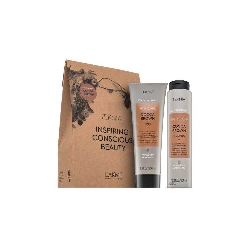 Lakmé Teknia Color Refresh Cocoa Brown Pack 300 ml + 250 ml