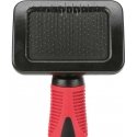 TRIXIE Soft brush, plastic. handle-metal. teeth, 7x16cm TRIXIE Soft brush, plastic. handle-metal. teeth, 7x16cm