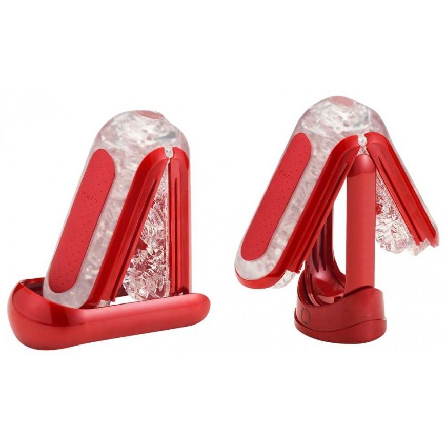 Tenga Flip Zero and Flip Warmer reusable masturbator with heater Red – 5