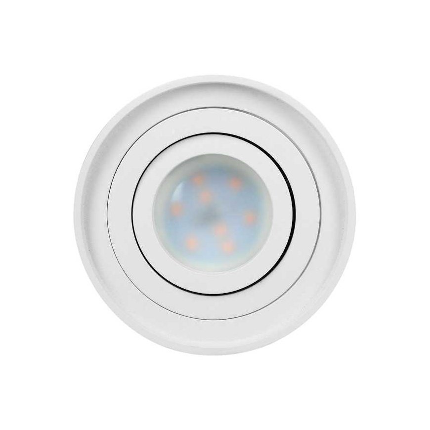 Orno CAROLIN DLR GU10 žemyninis šviestuvas max 35W, IP20, apvalus, baltas – 3