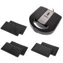 3-in-1 sandwich toaster Adler MS 3045 (750W black) 3-in-1 sandwich toaster Adler MS 3045 (750W black)