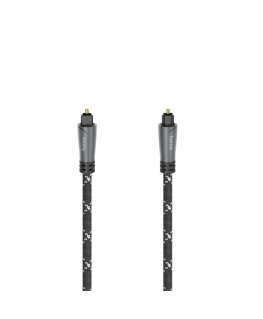 Hama 00205139 audio kabelis 1,5 m TOSLINK Melns