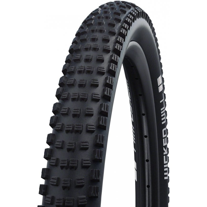 SCHWALBE Wicked Will Folding tire (62-622) Black/Black, ADDIX, PSI max:50 PSI, No, Weight:950 g – 2